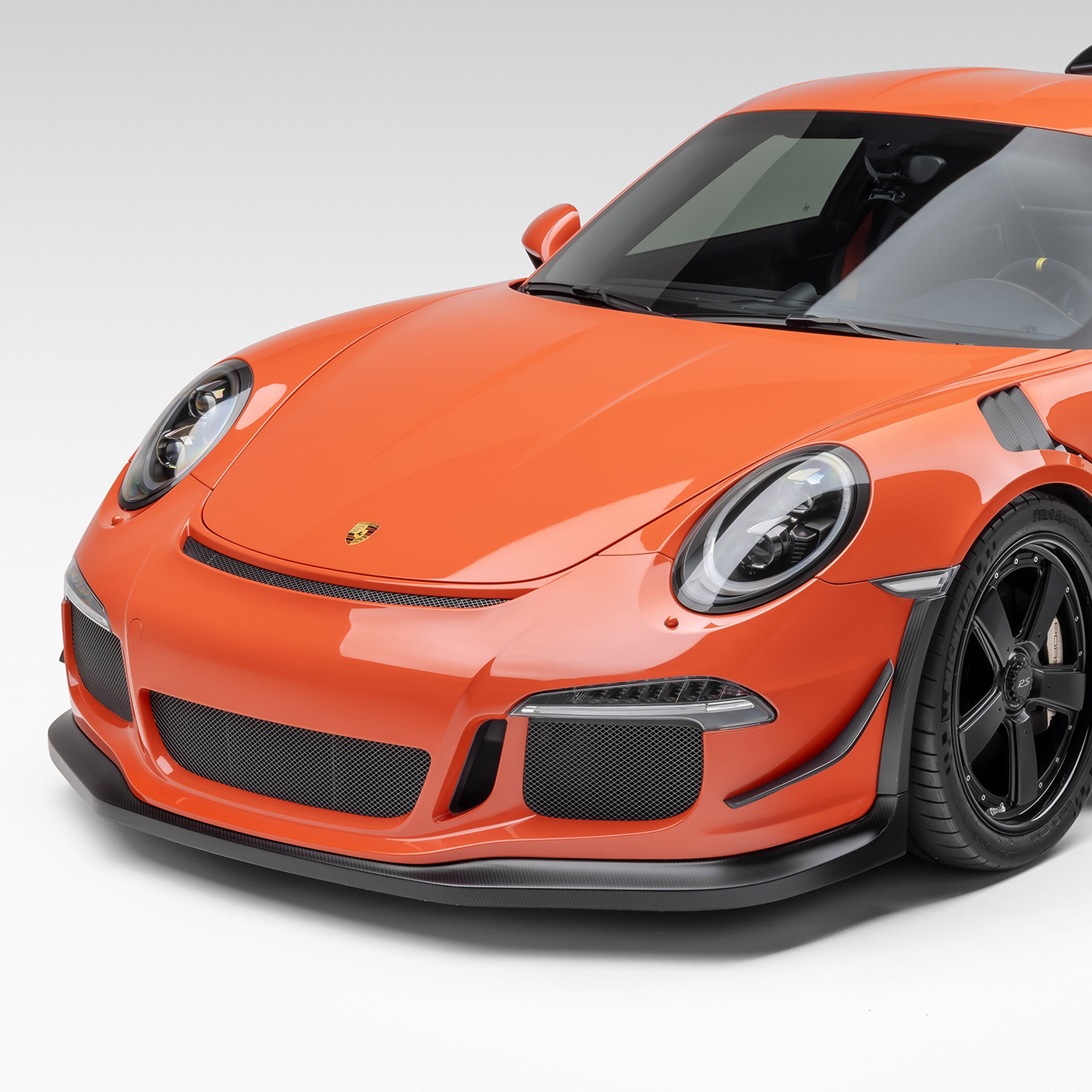 Porsche 991.1 911 GT3RS Front Bumper Apron - High Performance Carbon Fiber Replacement for Track & Street Racing - Perfect for Car Enthusiasts & Auto Upgrades