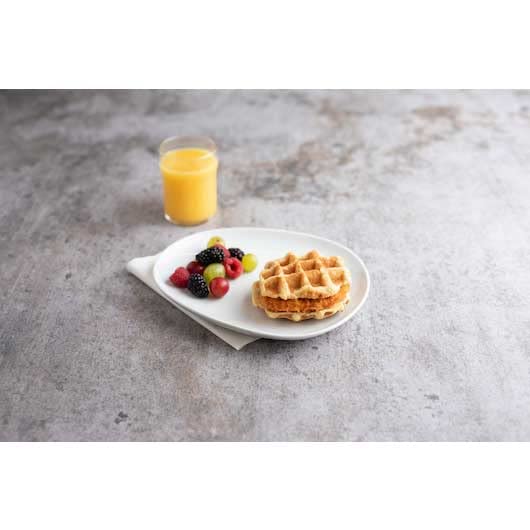 Tyson Hot N Spicy Chicken and Waffle Sandwich - 12 Pack (0.288 lb Each) | Frozen Breakfast Sandwich for Quick Meals, Office Lunch & On-the-Go Snacks