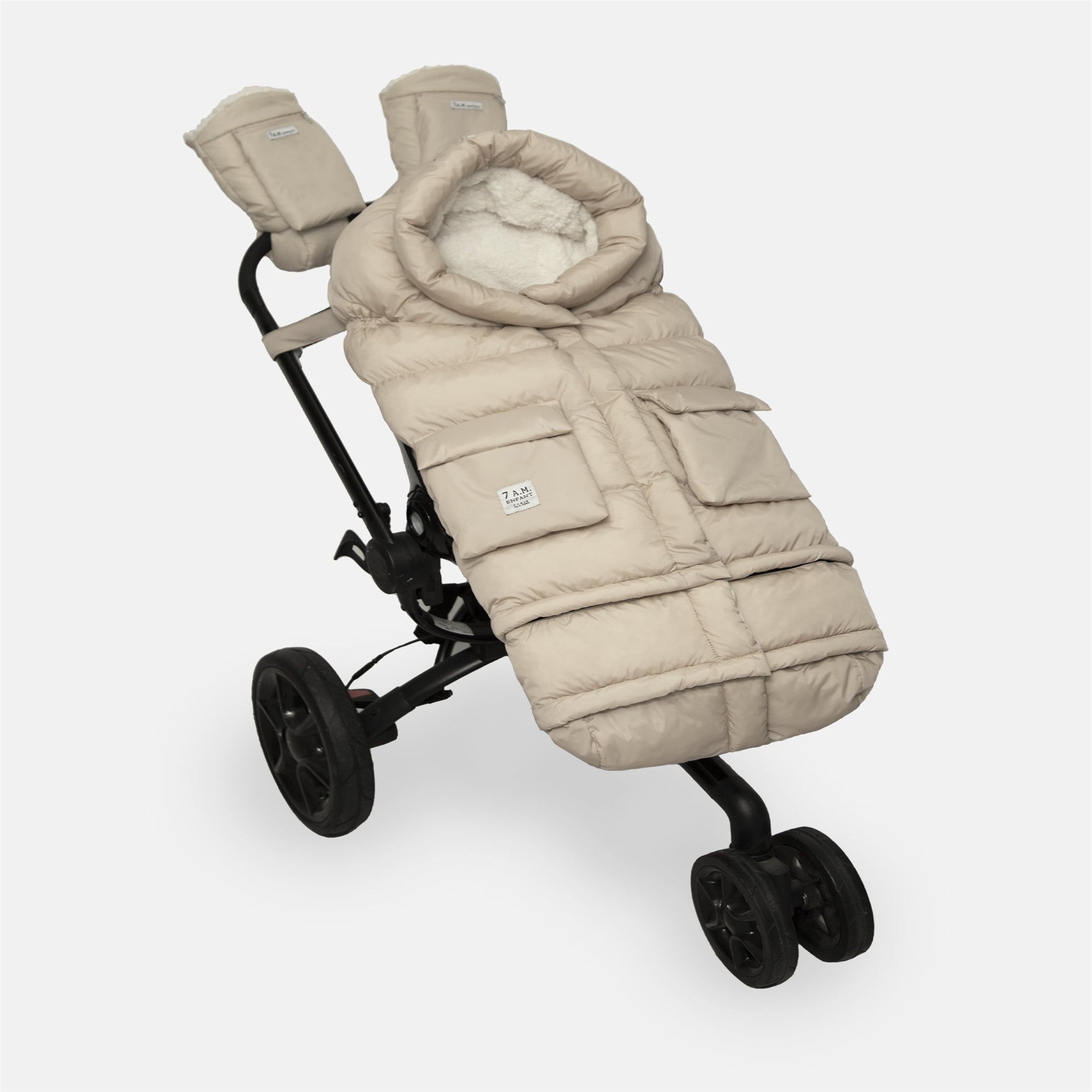 7AM Enfant Evolution 212 Baby Blanket - Soft & Warm Oslo Cloud Design for Strollers, Car Seats & Nursery - Perfect for Newborns & Toddlers