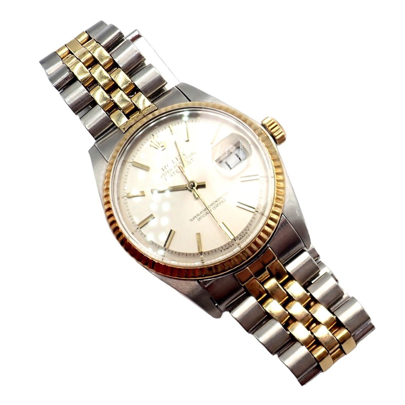 Rolex Oyster Perpetual Datejust 36mm Men's Watch - Stainless Steel & 18K Gold Jubilee Bracelet - Luxury Dress Watch for Business & Formal Occasions