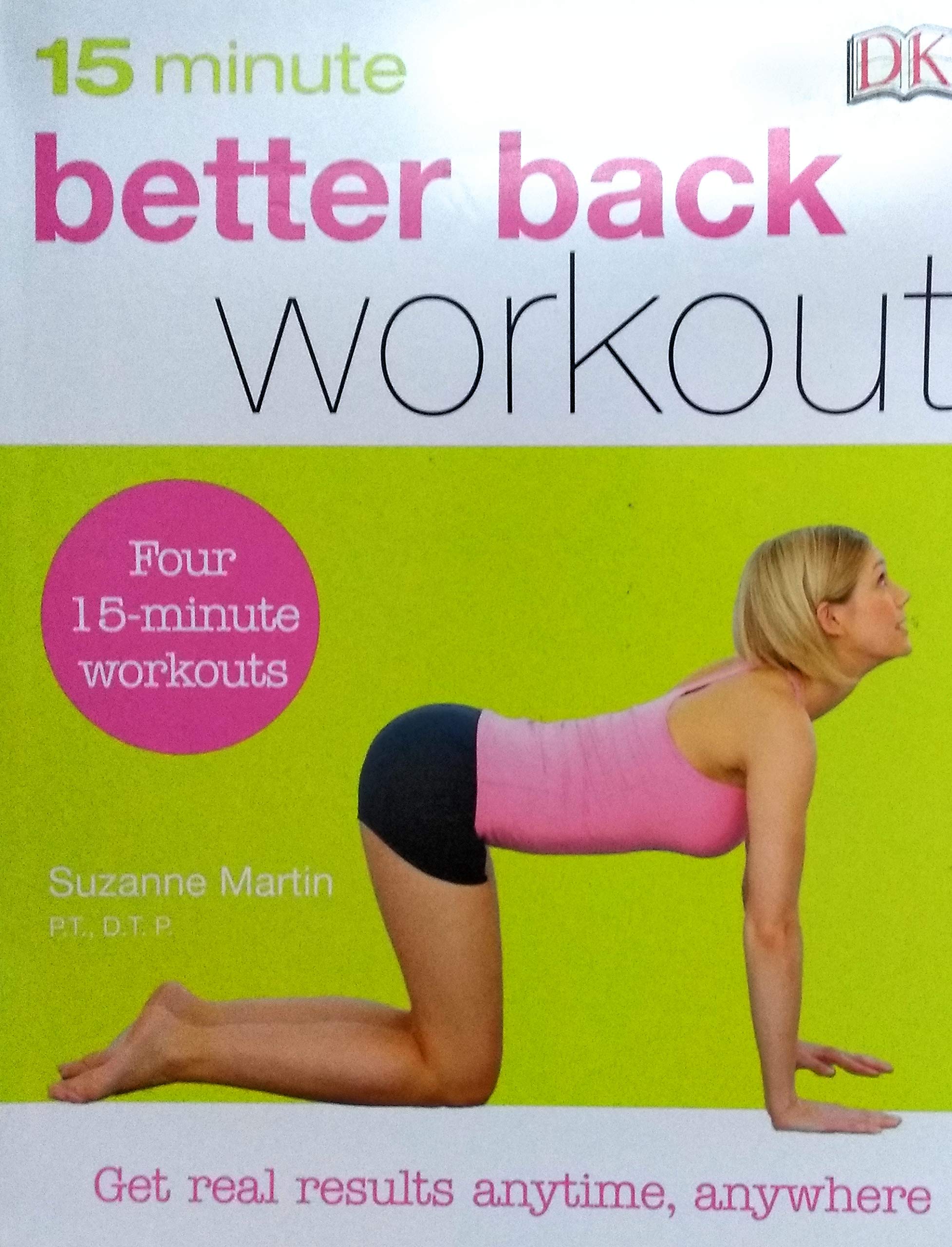 15 Minute Better Back Workout DVD - Quick & Effective Back Pain Relief Exercises for Home Gym - Perfect for Office Workers & Post-Workout Recovery