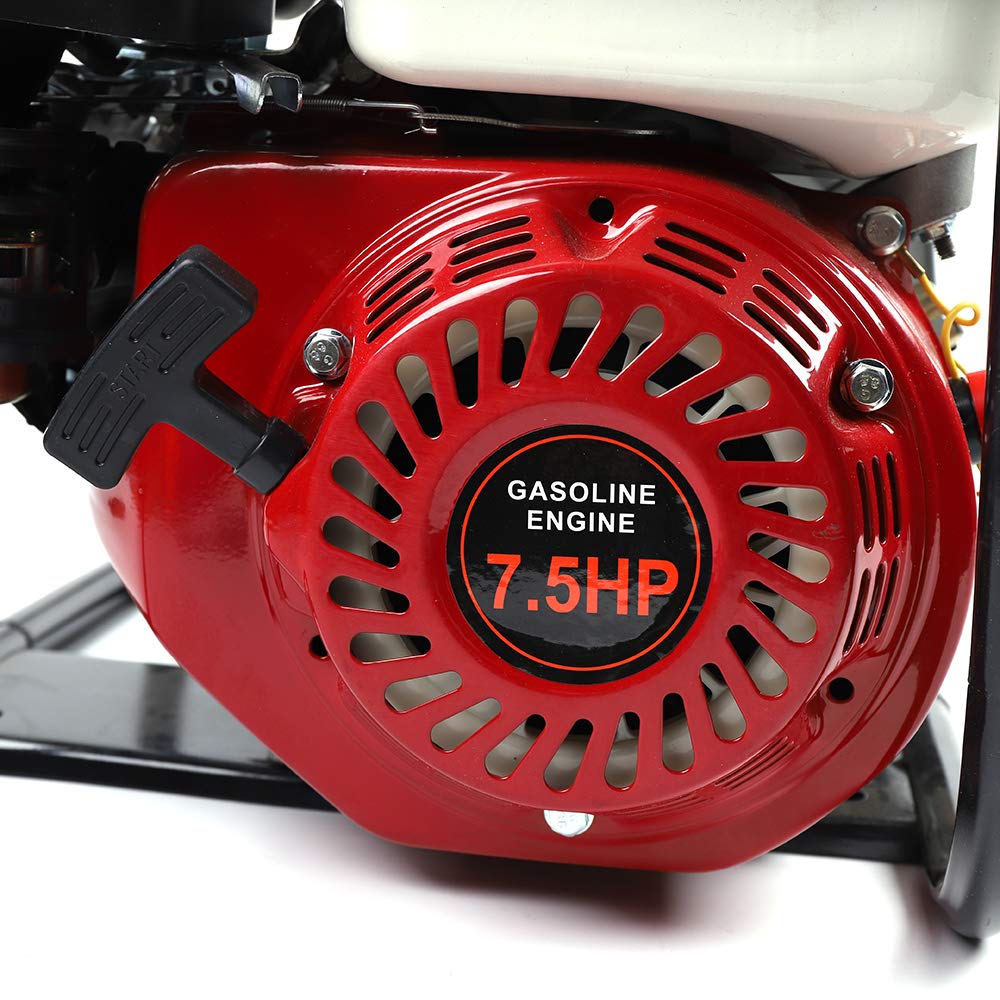 **7.5HP 4-Stroke Gas Water Pump - 3 Inch Commercial Grade Portable Transfer Pump with 210CC Engine for Irrigation, Pool, Landscaping & Gardening | Ideal for Farms, Construction & Emergency Water Removal**