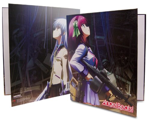 Angel Beats! Yurippe & Kanade GE Animation Binder - Premium Anime Collectible for School, Office & Convention Organization