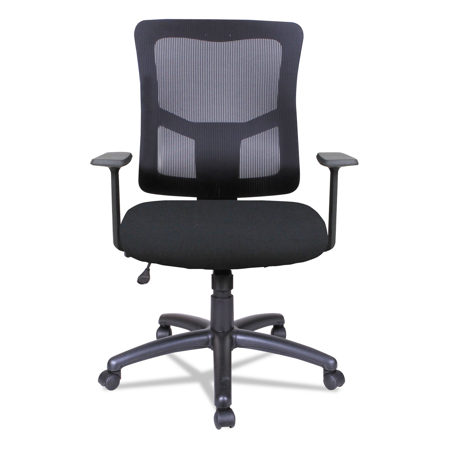 Alera Elusion II Series Mesh Mid Back Swivel Tilt Office Chair - 275 lb Weight Capacity, Adjustable Seat Height 18.11