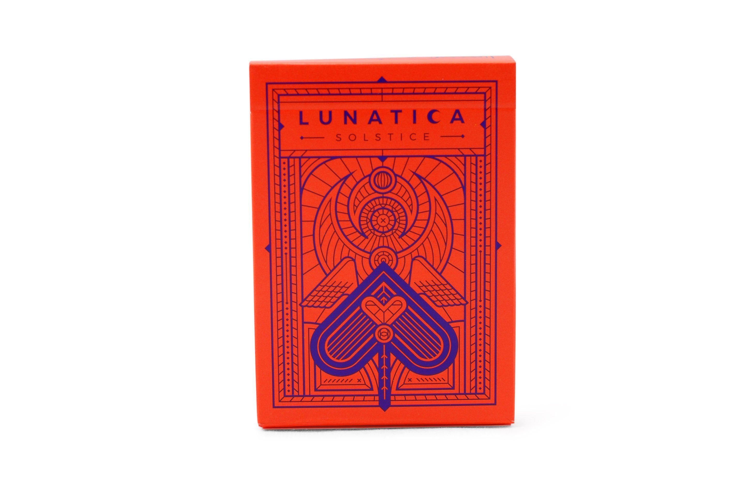 Lunatica Solstice Playing Cards - Premium Deck for Magic Tricks, Cardistry & Poker Games | Perfect for Parties, Gifts & Collectors