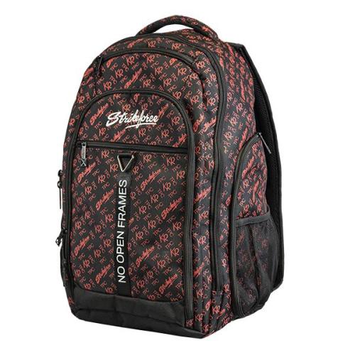 KR Strikeforce TPC Black/Red Tactical Backpack - Durable Military Style Backpack for Hiking, Travel & Outdoor Adventures