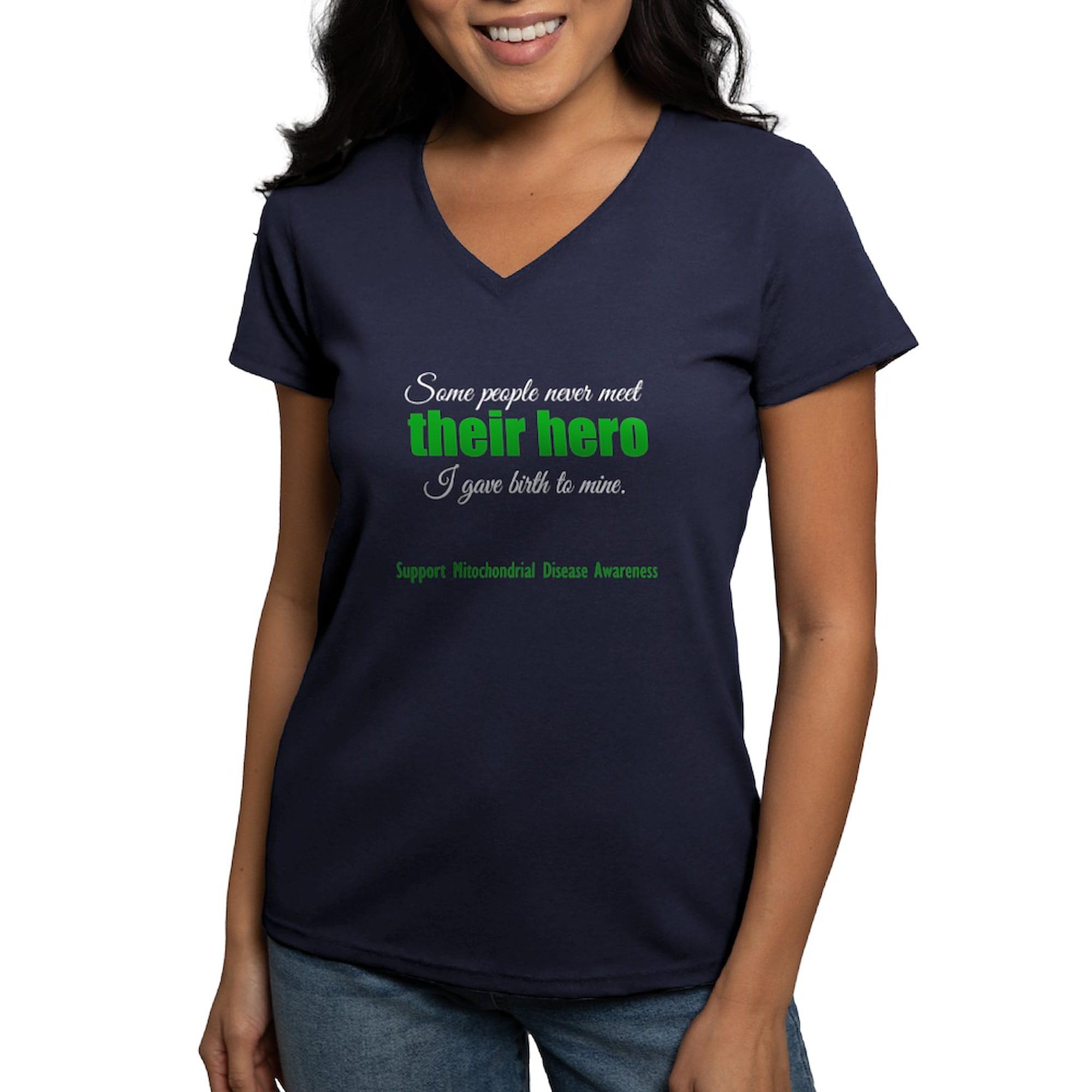 Hero Mito Women's Cotton V-Neck T-Shirt | Soft & Comfortable Casual Tee for Everyday Wear | Perfect for Gifts, Anime Fans & Streetwear Fashion