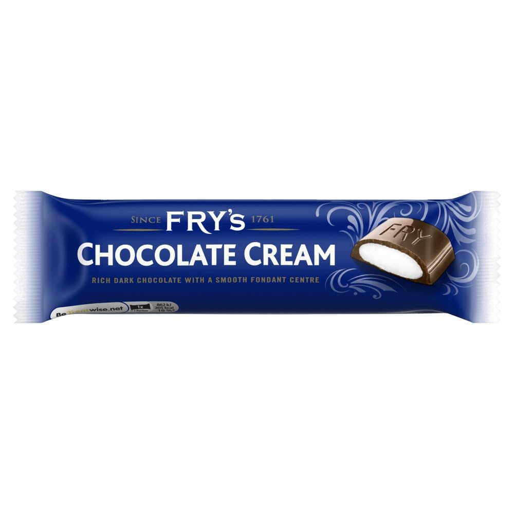 SKFry's Chocolate Cream Bar 49g - Sweet Treat for Gifts & Snacking