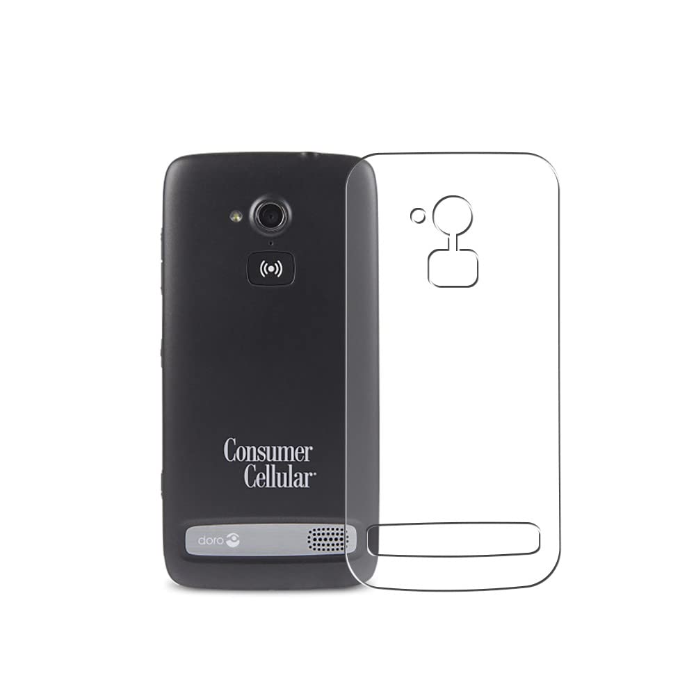 2 Pack Doro 824 SmartEasy TPU Back Screen Protector Film - Flexible & Scratch-Resistant Protective Cover (Not Tempered Glass) - Perfect for Everyday Use & Travel Protection