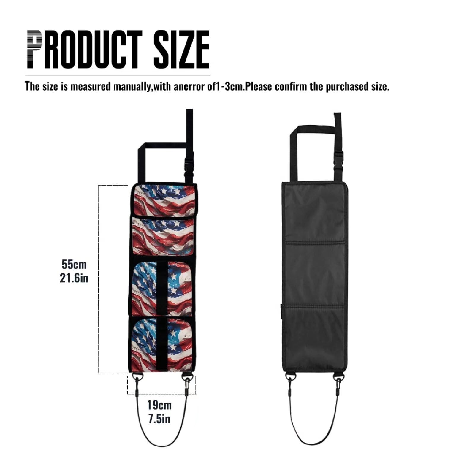 Dreaweet Foldable Truck Gun Rack with Storage Pockets - 2PCS Hunting Accessories Organizer for Pickup Trucks | Perfect for Outdoor Shooting & Camping