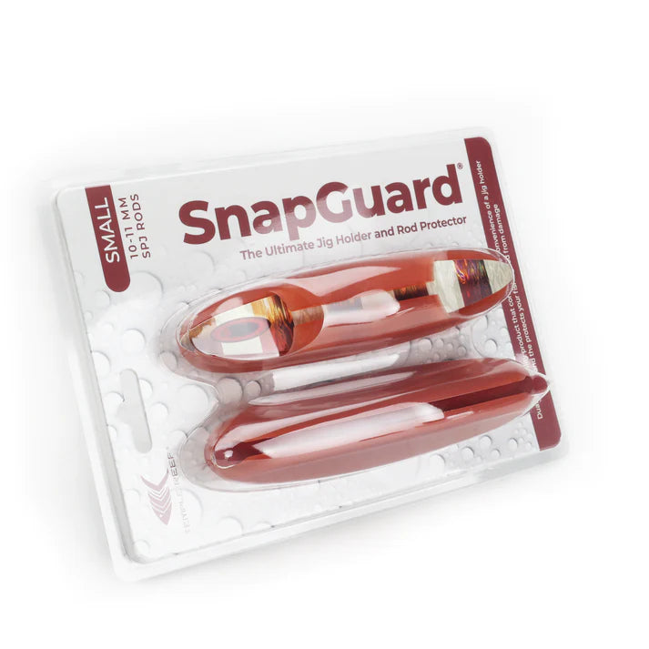 Temple Reef Snap Guard Rod Protector - Durable Fishing Rod Cover for Saltwater & Freshwater - Perfect for Travel, Storage & Boat Fishing