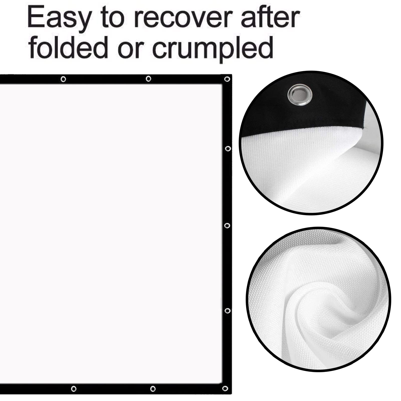 Premium Indoor Golf Simulator Impact Screen - High-Quality Projection Screen for Golf Training & Practice | Perfect for Home Golf Simulators, Driving Ranges & Backyard Golf Setups