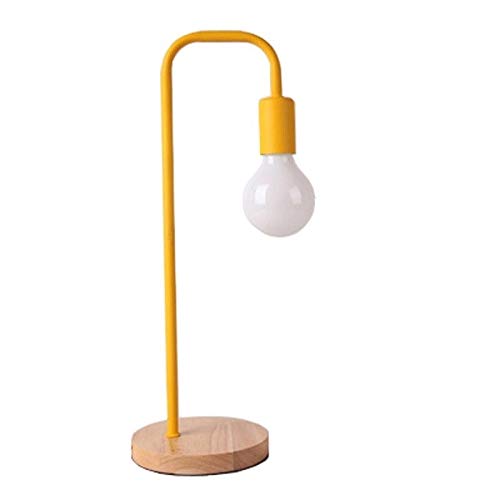 LED Desk Lamp with Touch Control - 3 Lighting Modes, Adjustable Brightness (Yellow) | Portable Study Light for Office, Bedroom & Nightstand | Eye-Caring Reading Lamp for Work & Relaxation