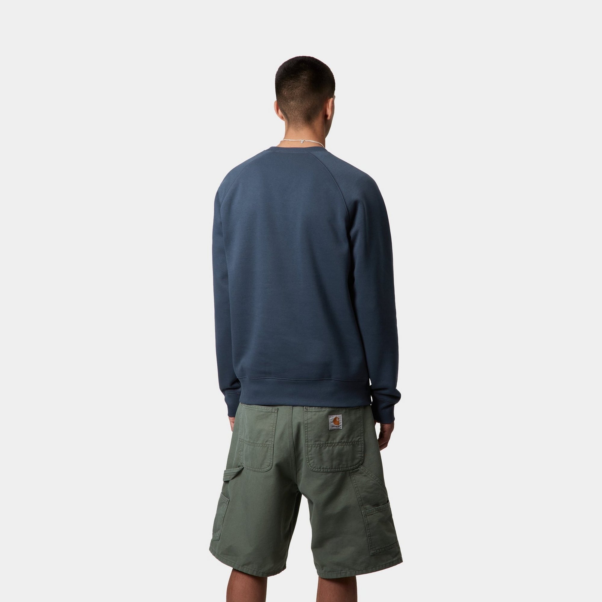 Chase Sweatshirt for Women | Soft Cotton Pullover Hoodie in Dusky Blue - Perfect for Casual Outfits, Lounge Wear & Fall Fashion