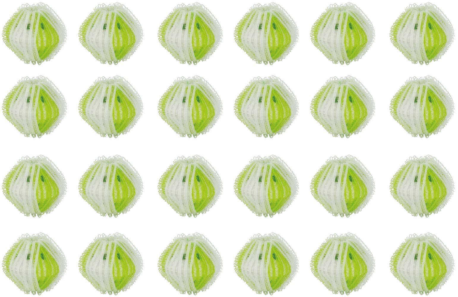 24 Pack Reusable Lint Remover Washing Balls - Plastic Dryer Balls for Hair & Fur Removal | Eco-Friendly Laundry Helper for Pet Owners & Allergy Sufferers | Perfect for Clothes, Blankets & Fabric Care