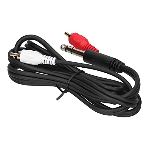 Gransun Dual Male to Male Audio Cable - High-Quality Durable RCA Connector for DVD, Blu-ray Player, Power Amplifier & Mixer - Perfect for Home Theater & Professional Audio Setups