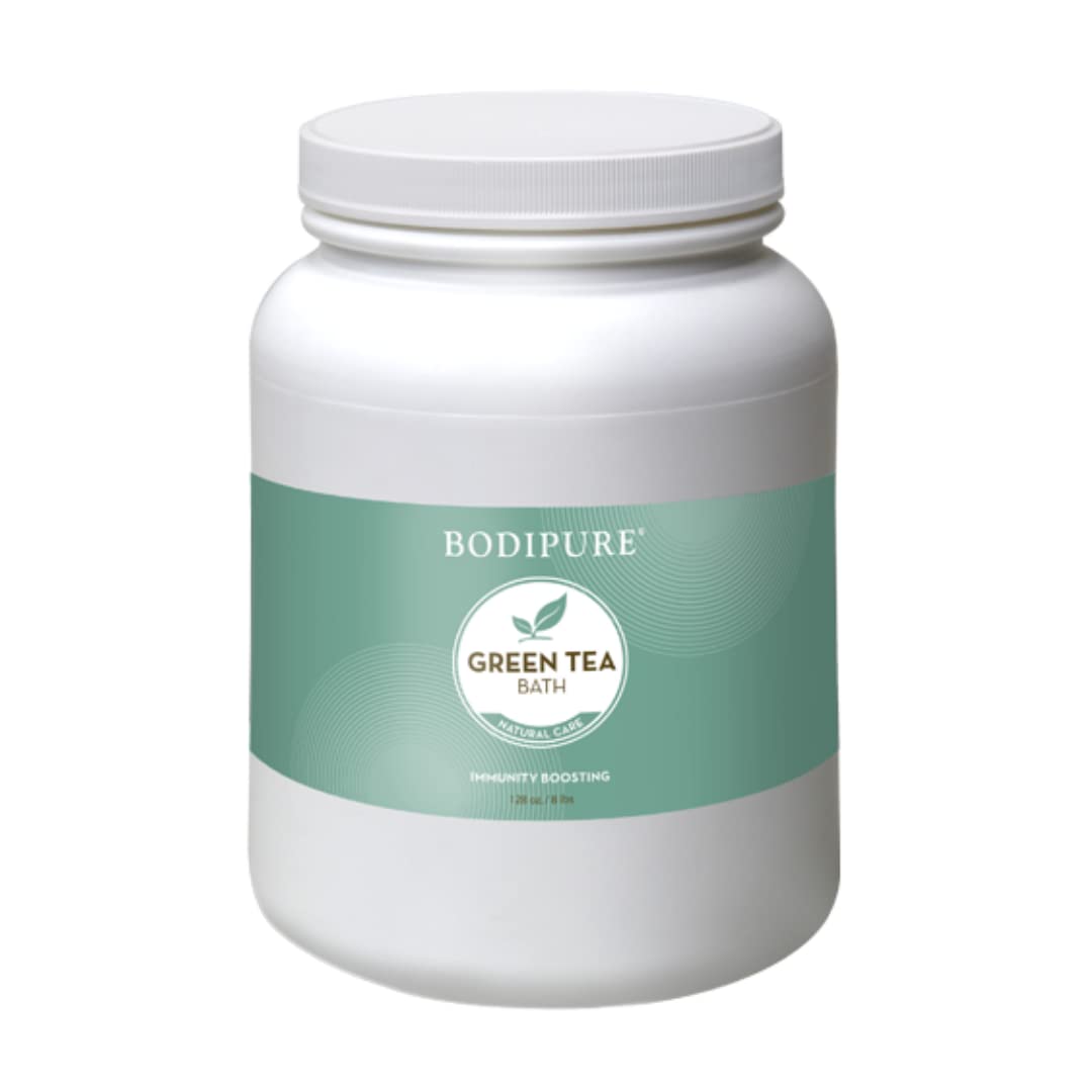 BODIPURE Green Tea Body Wash - Antioxidant-Rich Formula with Healing Properties for Deep Cleansing & Skin Refreshment | Ideal for Professional & Home Spa Use, 1 Gallon