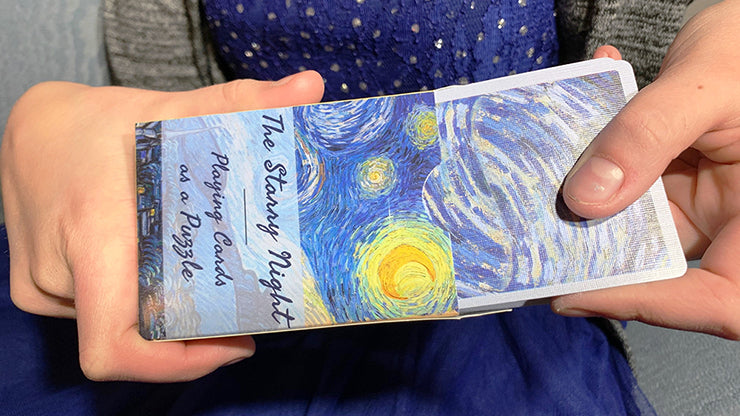 Gilded Vincent van Gogh The Starry Night Painting - Premium Wall Art Decor for Living Room, Bedroom & Office - Famous Van Gogh Starry Night Reproduction