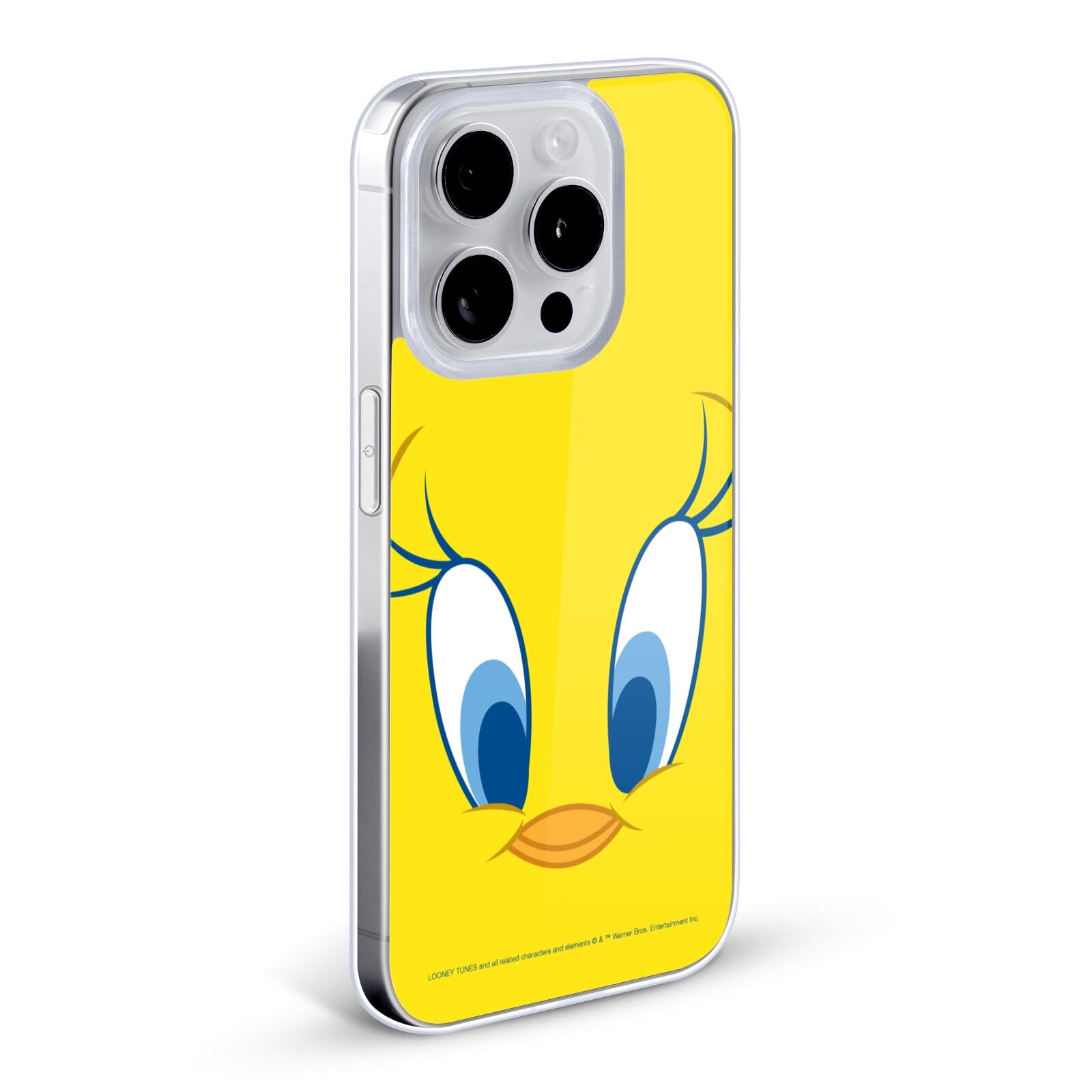 Officially Licensed Looney Tunes Tweety Full Face Soft Gel Case for Apple iPhone 12 Pro Max - Cute Cartoon Character Phone Cover with Shock Absorption - Perfect for Fans, Daily Use & Gift Giving