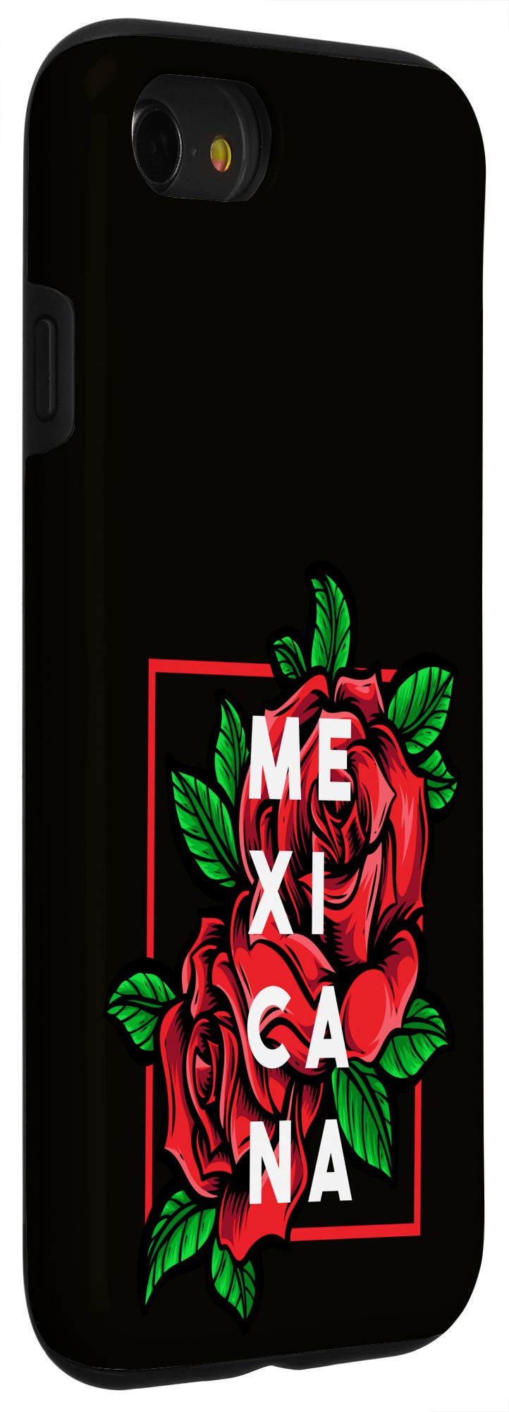 iPhone SE (2020)/7/8 Floral Phone Case - Mexican Rose Design, Trendy Latina Gift, Slim Protective Cover for Women - Perfect for Everyday Use, Travel & Special Occasions