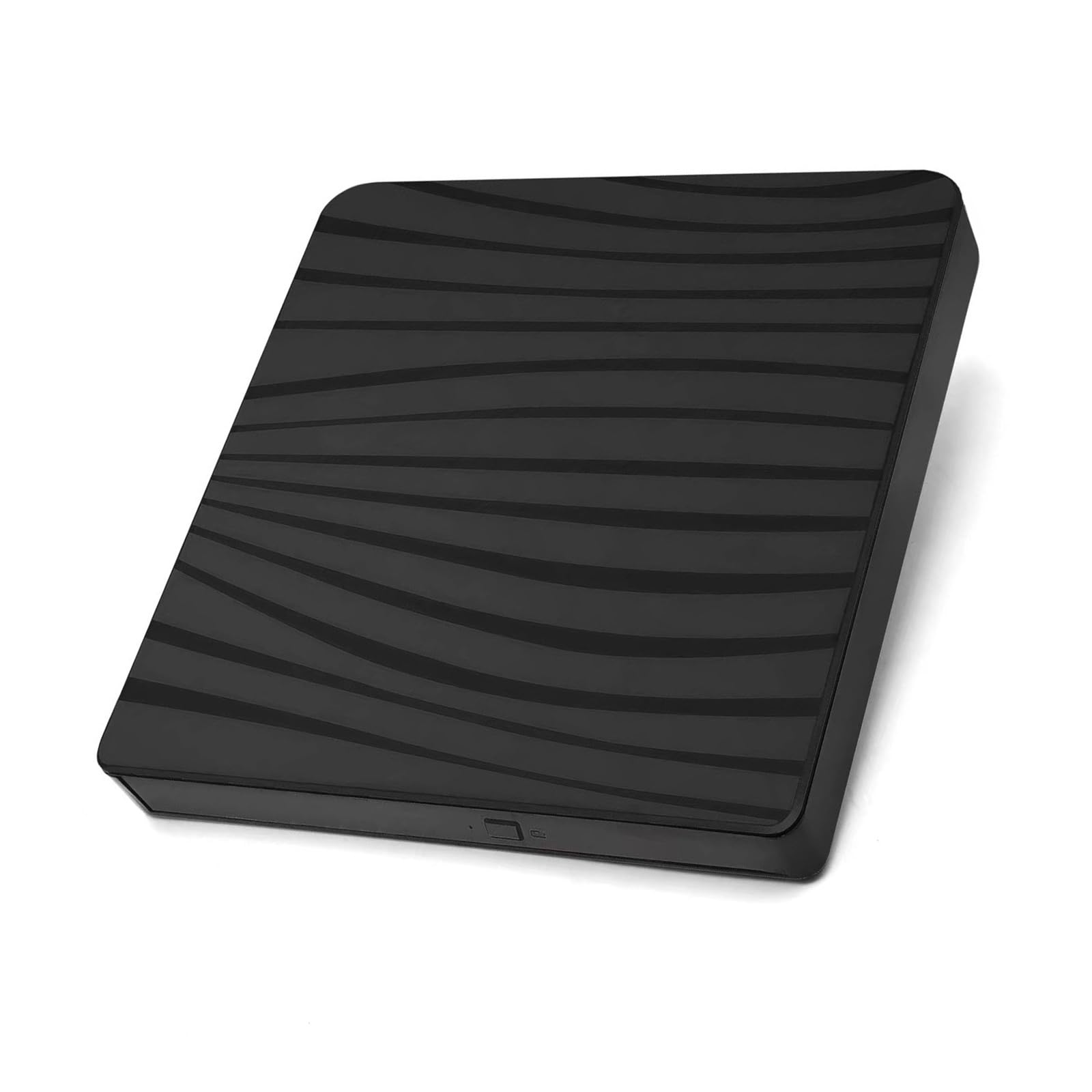 GMBYLBY External DVD Drive USB 3.0 & USB-C Portable CD/DVD Burner Writer for Laptop - Fast Speed Disc Reader for Movies, Games, Software Installation and Data Backup