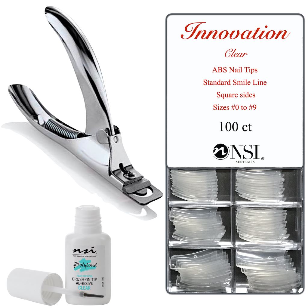 Innovative Nail Tips Set - Professional Acrylic Nail Extensions Kit for Salon & Home Manicure - Perfect for DIY Nail Art, Special Occasions & Gift Giving