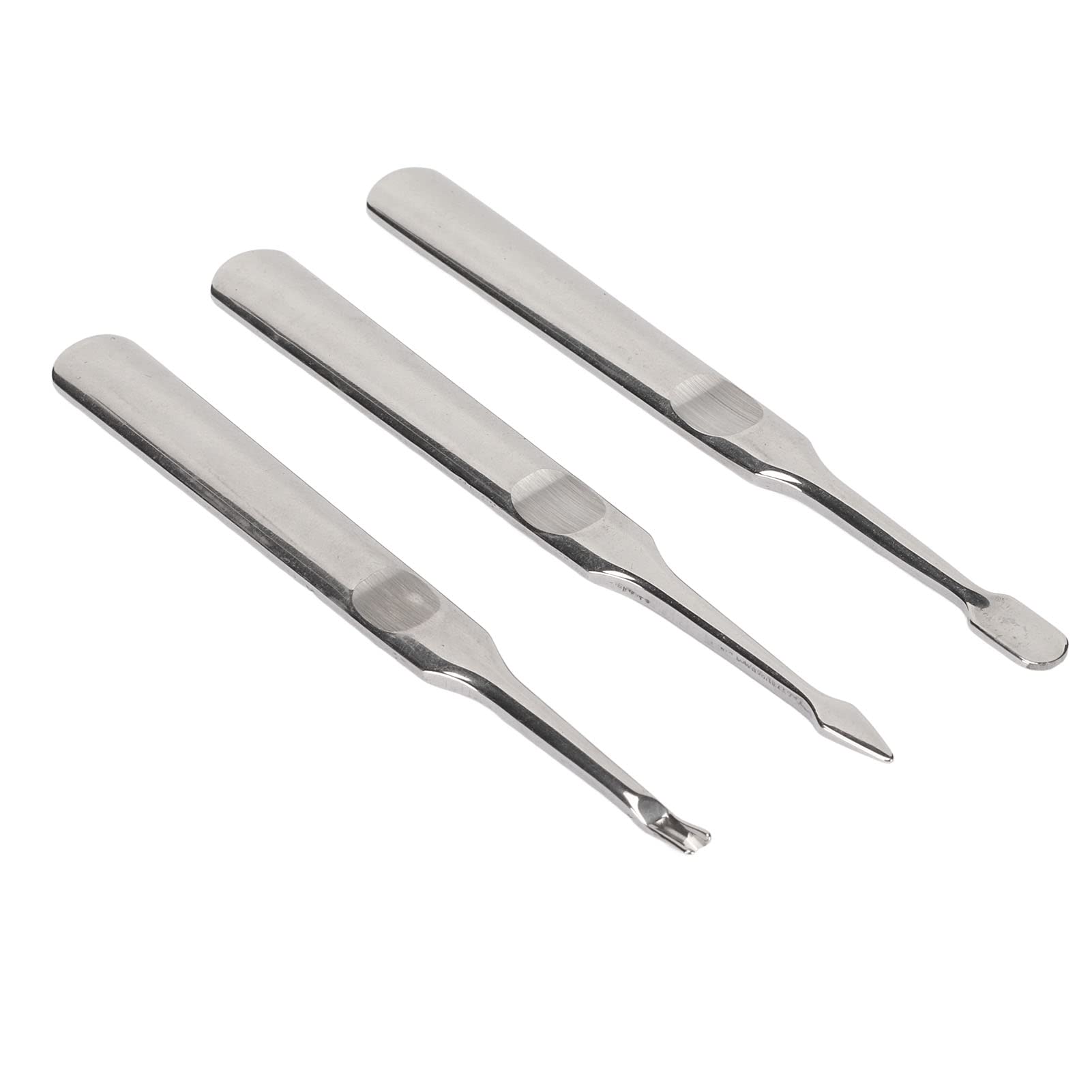 Stainless Steel Nail Cuticle Pusher & Remover - Professional Manicure Pedicure Tool for Home Salon Use - Perfect for Nail Care, DIY Grooming & Spa Treatments
