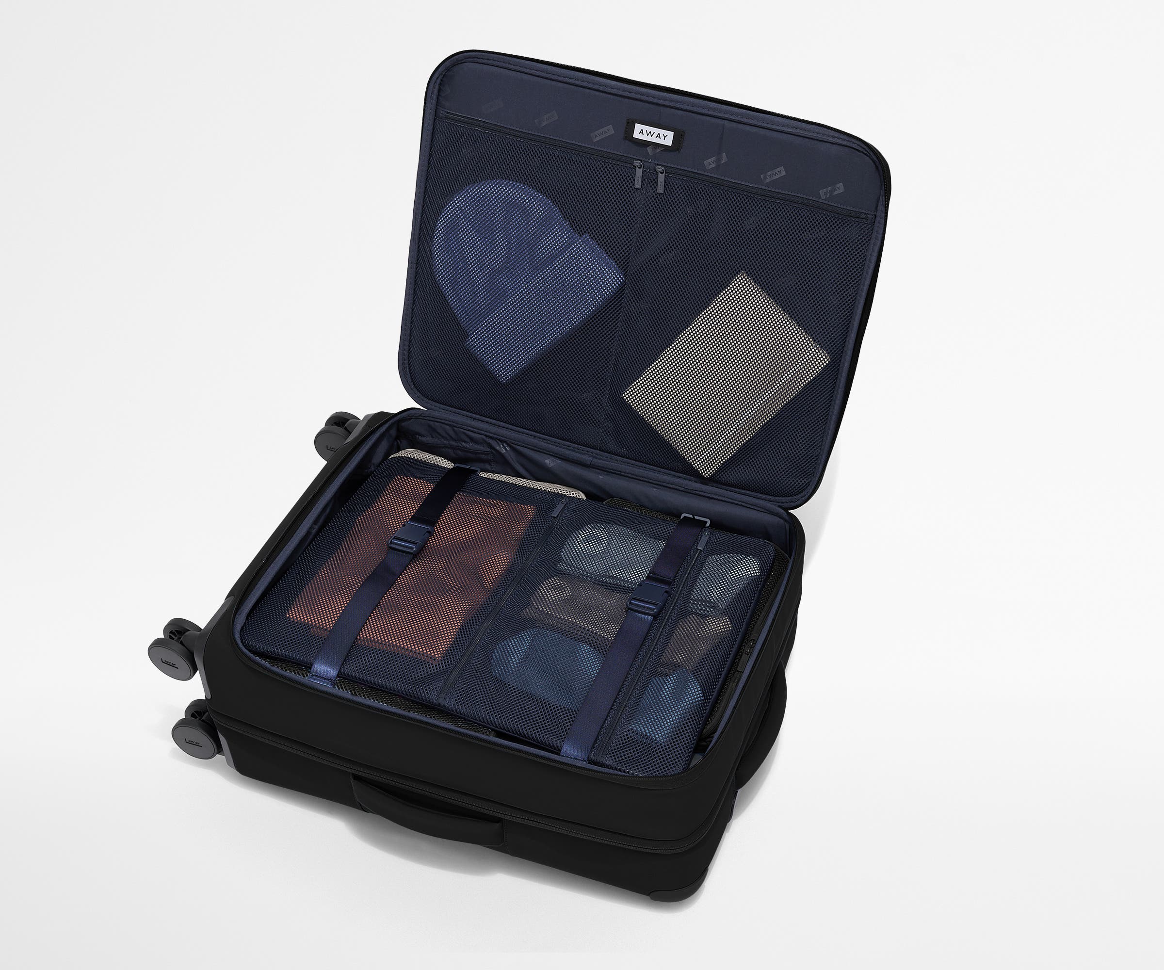 Premium Softside Medium Luggage in Jet Black - Lightweight & Durable Suitcase for Travel, Business Trips & Weekend Getaways