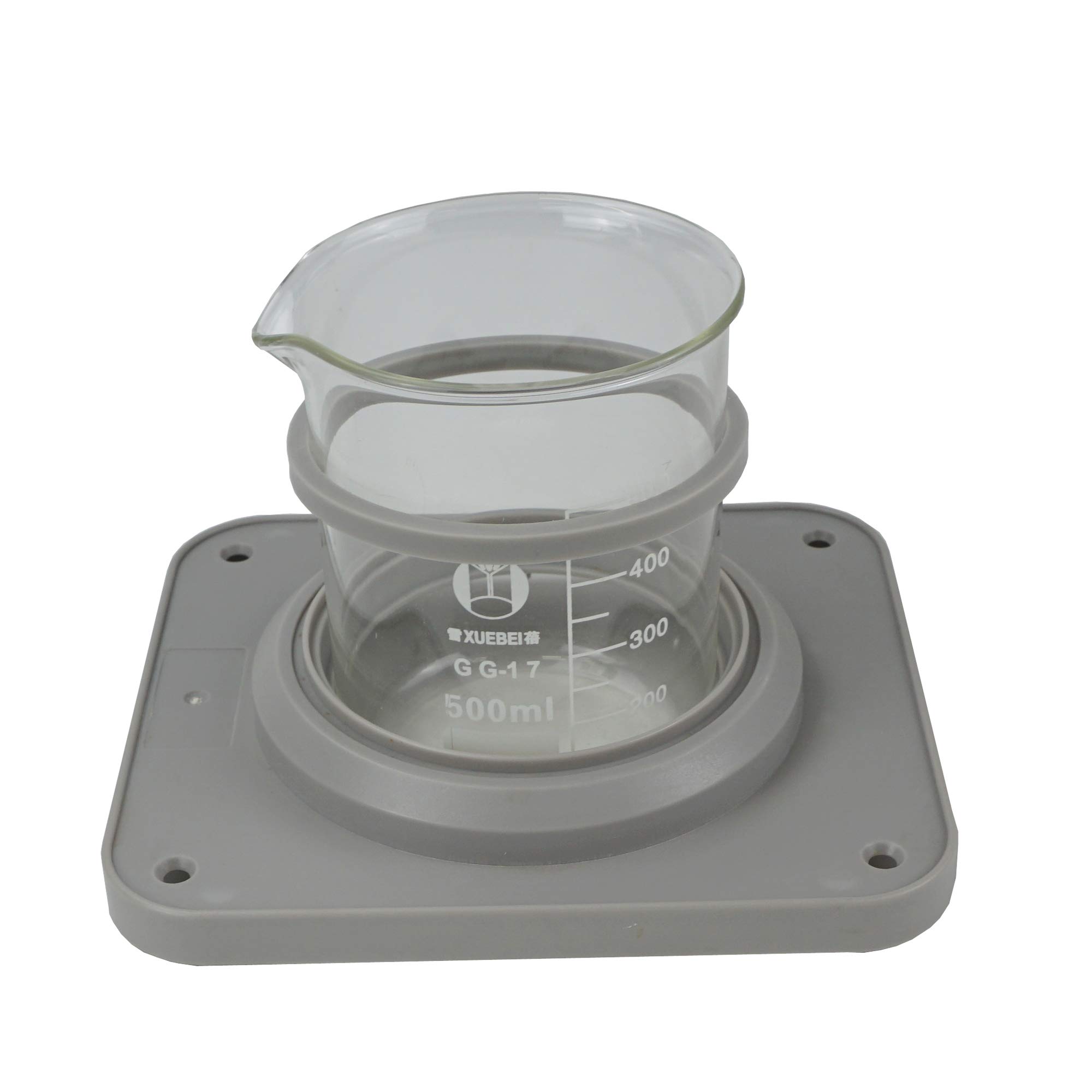 iSonic P4810+BHK01B Commercial Ultrasonic Cleaner with 500ml Beaker Holder Set - Professional Jewelry, Dental Tools & Liposomal Vitamin C DIY Cleaning Solution for Home & Lab Use