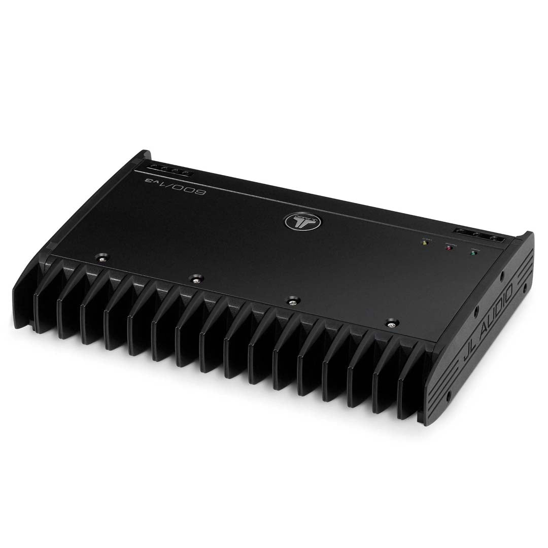 JL Audio 600/1v3 Slash Series Class D Mono Amplifier - 600W RMS Power for Car Audio Systems | Perfect for Bass Enthusiasts & Custom Car Stereo Upgrades