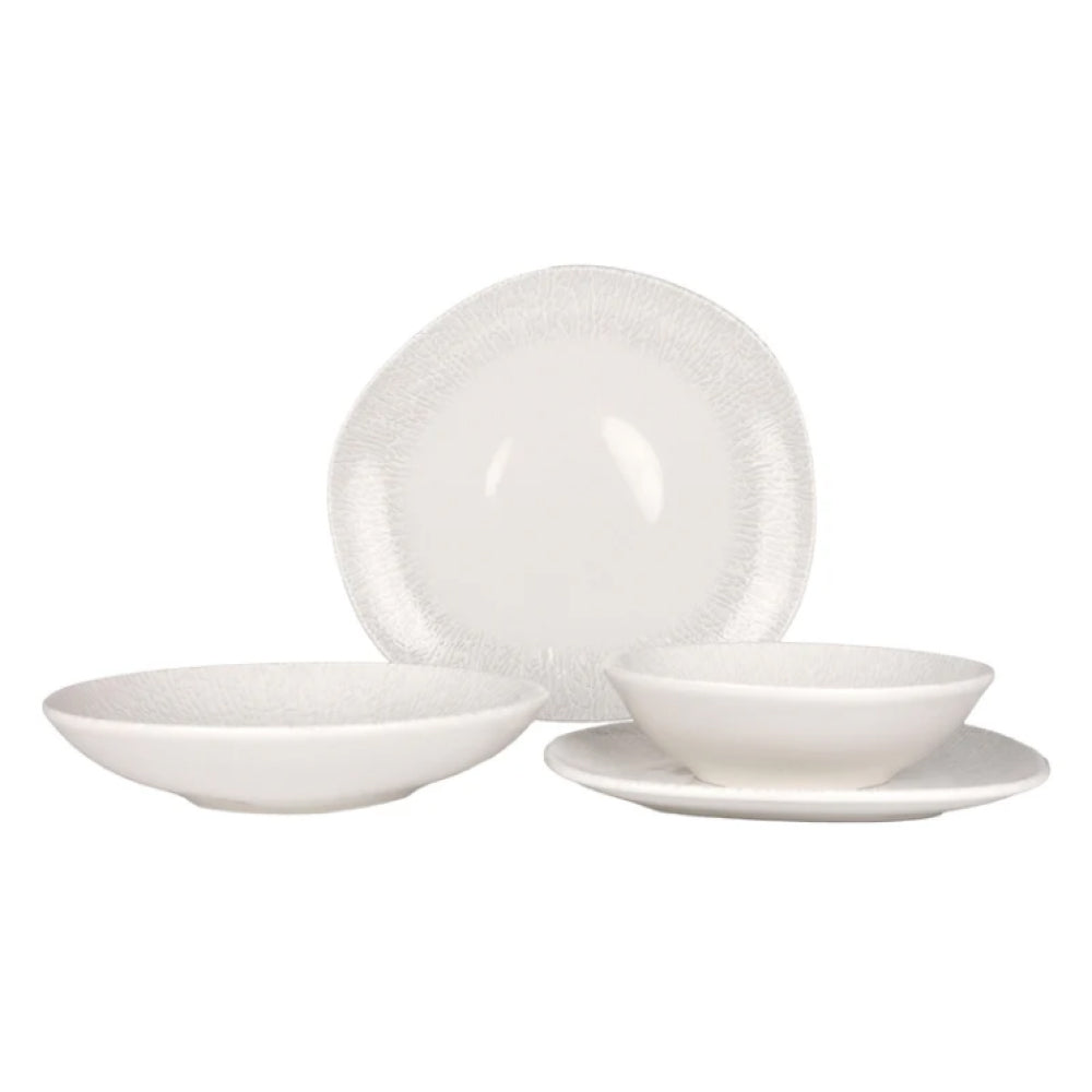 Bonna Radix 9 Vago Oval Porcelain Deep Plate - Elegant Dining Dish for Restaurants, Catering & Home Entertaining (Model: RDXVAO23CK) | Perfect for Serving Main Courses, Salads & Appetizers