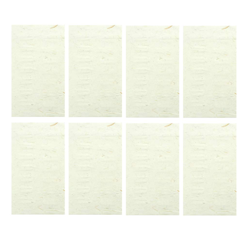 Premium Chinese Calligraphy Xuan Rice Paper - 40 Sheets Natural Plant Flower Sumi Brush Paper for Art, Crafts & Letter Writing - Perfect for Traditional Painting, Ink Wash & DIY Projects