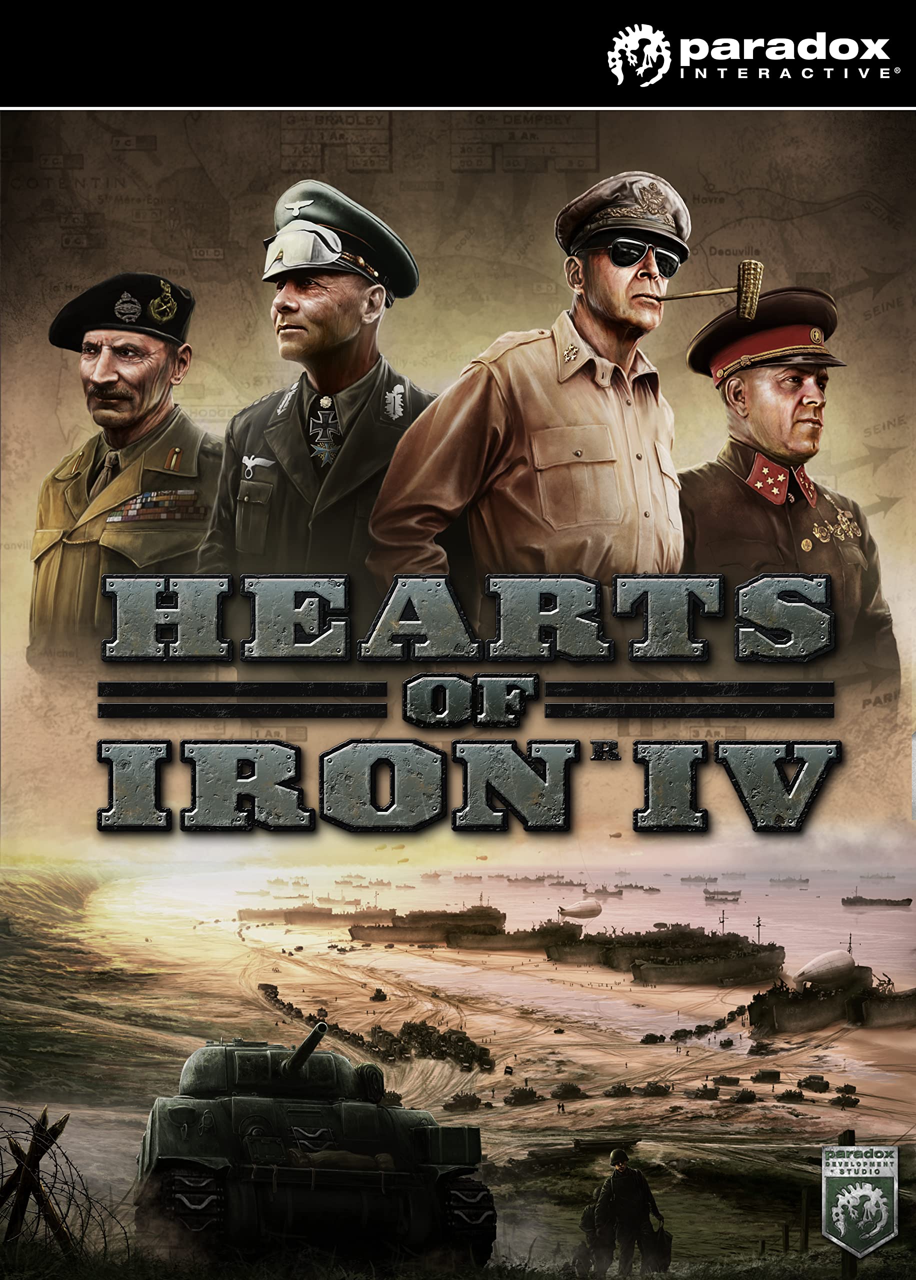 Hearts of Iron IV Standard Edition - PC Digital Download [Online Game Code] | WW2 Strategy Game for History Buffs & Military Enthusiasts