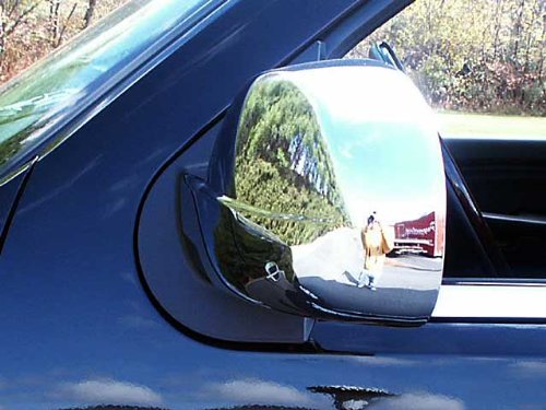 2007-2013 Chevy Avalanche Chrome Mirror Covers - 2pc Set for Full Size Trucks | Durable Exterior Accessories for Enhanced Style & Protection (Perfect for Car Shows, Daily Driving & Truck Customization)