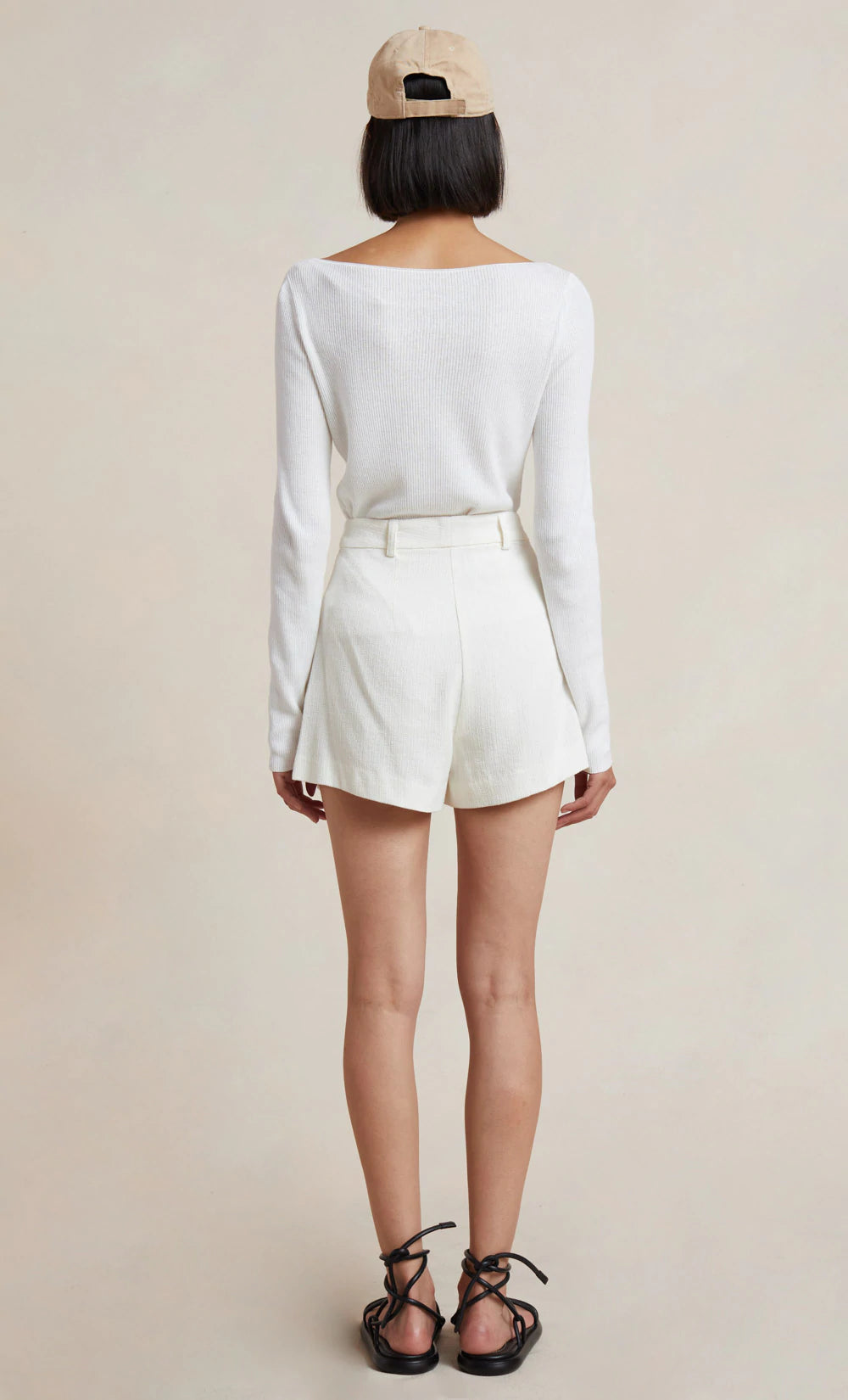 Billie Short Ivory - Women's Casual Shorts for Summer, Comfortable & Stylish | Perfect for Beach, Travel, and Everyday Wear