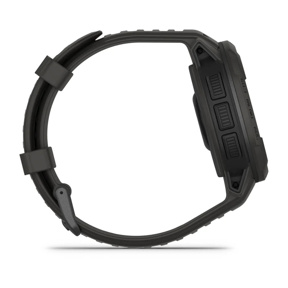 Instinct Crossover Solar Smartwatch - GPS, Heart Rate Monitor & Solar Charging for Outdoor Adventures, Fitness Tracking & Daily Use