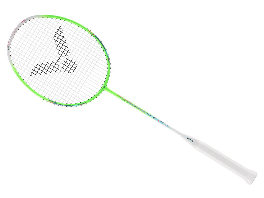 Victor Thruster K Hammer Light Badminton Racket [Green] - Unstrung High-Performance Carbon Fiber Shuttlecock Racket for Professional & Intermediate Players - Perfect for Tournaments & Training Sessions