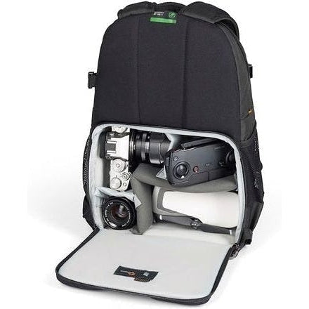 Lowepro Adventura Backpack 150 III Black Green Line Camera Bag - Waterproof DSLR/SLR Backpack for Travel & Outdoor Photography