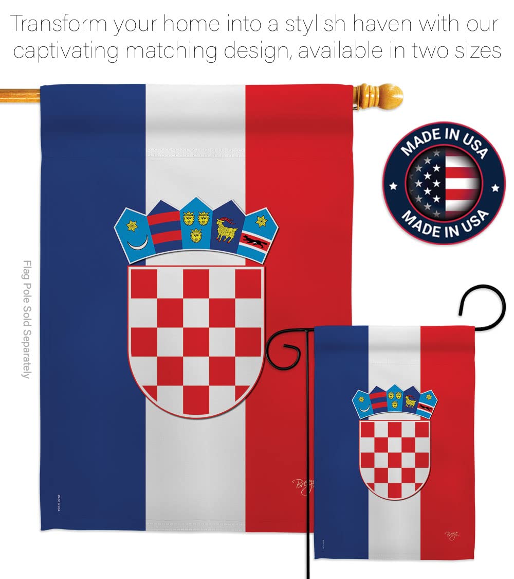 Croatia National Flag Set 28