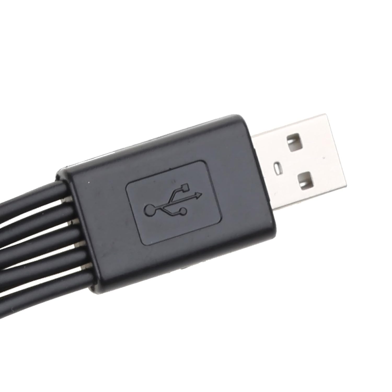 10-in-1 Universal USB Charging Cable - Multi-Device Fast Charger for iPhone, Android, Earphones & Speakers (20cm/7.87in) - Perfect for Travel, Office & Home Use