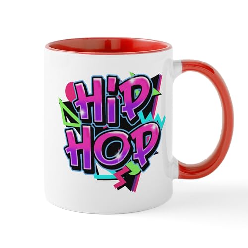 White/Red Inside - Hip Hop Mugs