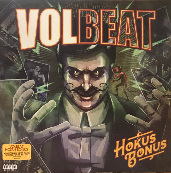 Volbeat Hokus Bonus LP Vinyl Record - Limited Edition Rock Music Album for Collectors - Perfect for Home Listening, Gifts & Music Enthusiasts