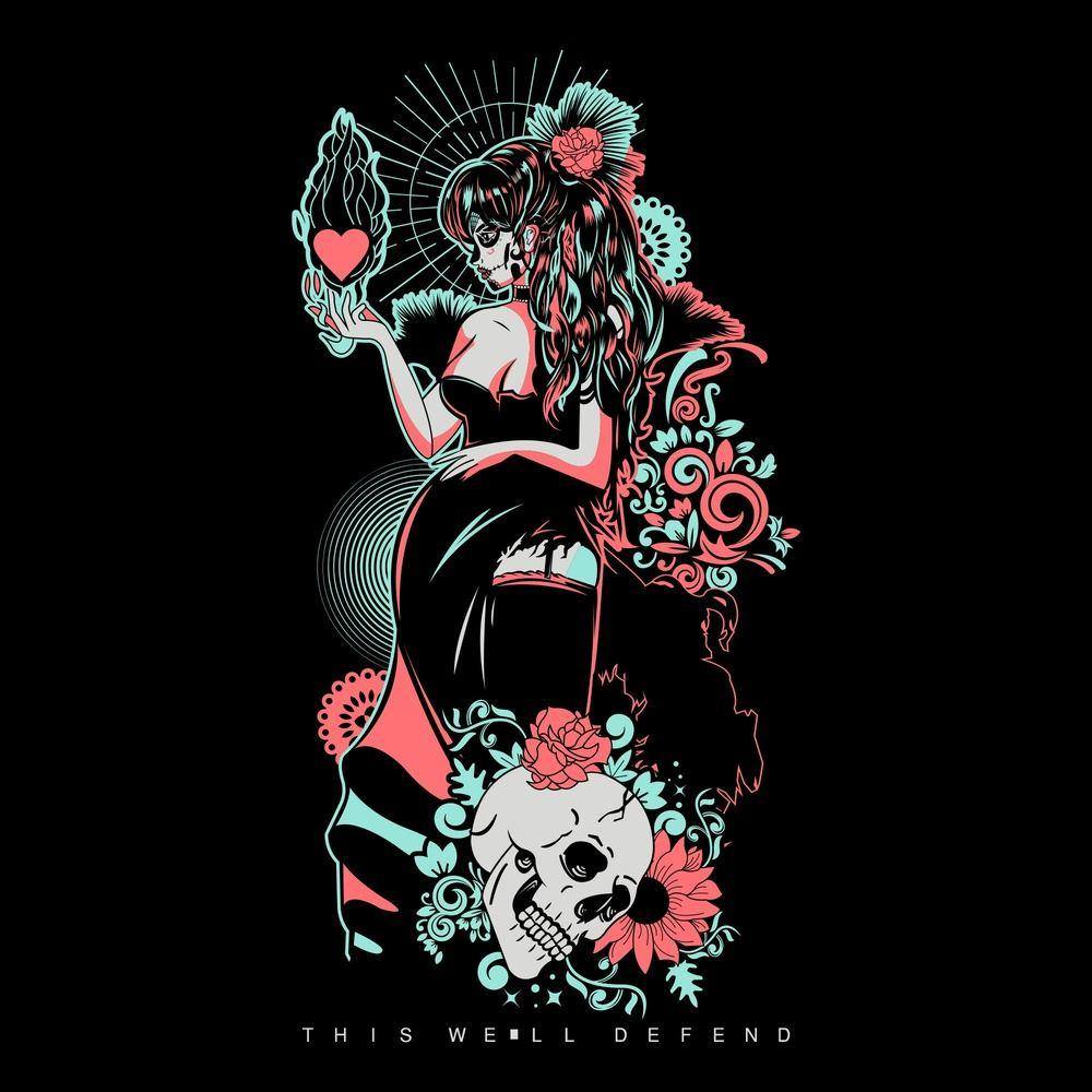 In Hearts We Live Forever T-Shirt - Black | Comfortable Cotton Tee for Casual Wear, Gifts & Memorial Events