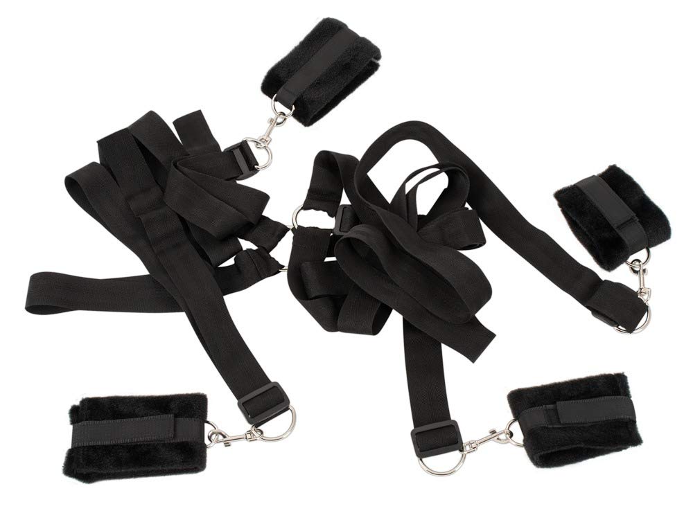 Bed Shackles - Heavy Duty Restraints for BDSM & Bondage Play - Perfect for Bedroom, Dungeon & Adult Play Scenes