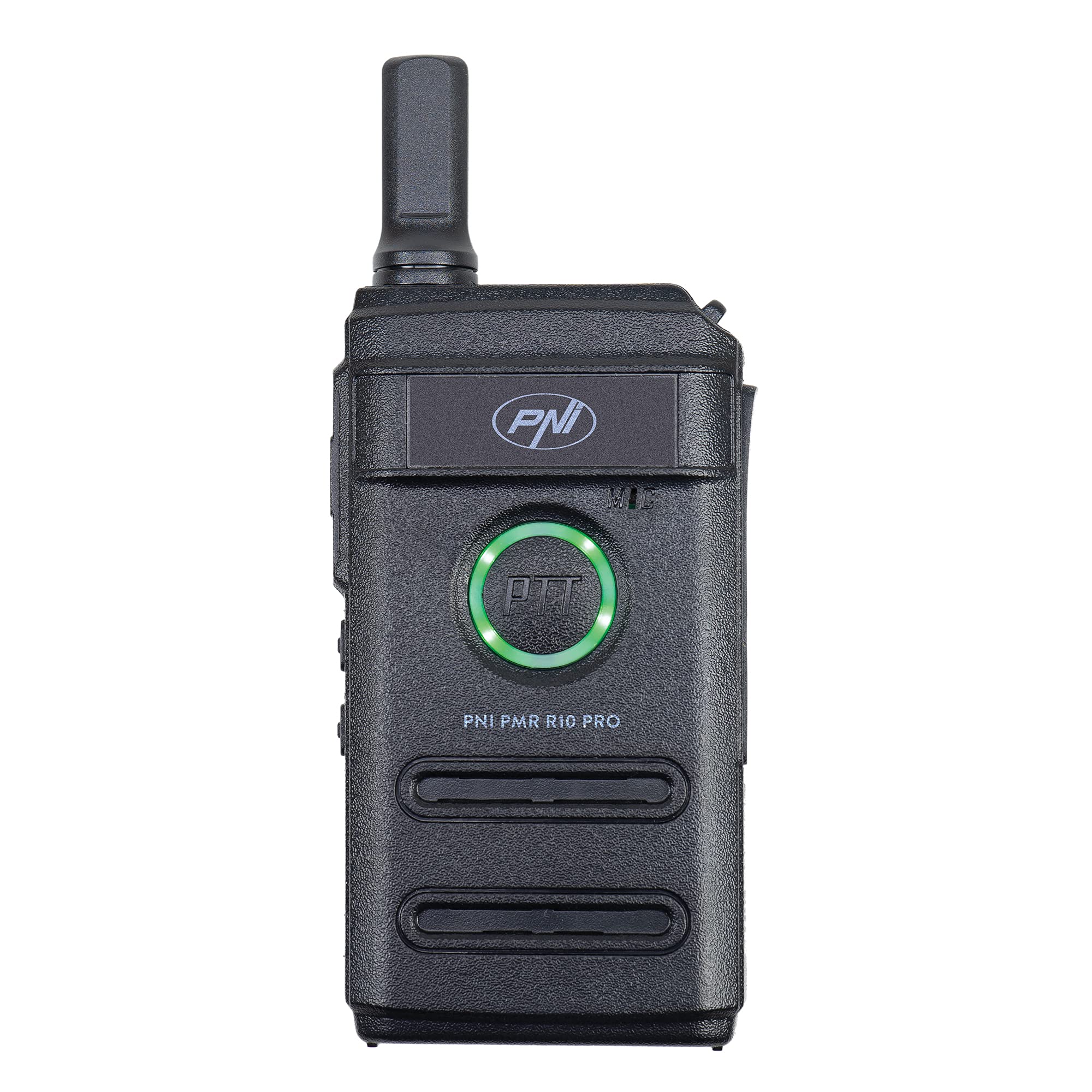 PNI PMR R10 PRO Portable Two-Way Radio - 446MHz, 0.5W Power, Monitor & Scan Functions, CTCSS/DCS Codes - Ideal for Outdoor Adventures, Construction Sites & Emergency Communication