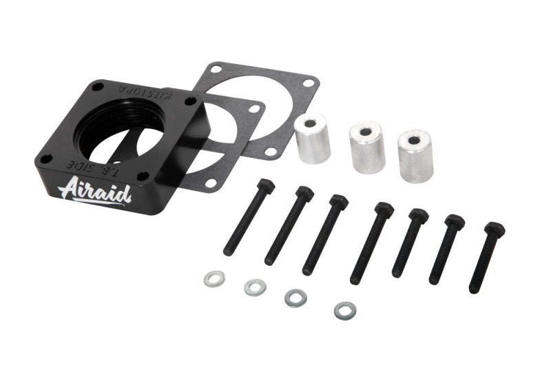 AirAid Throttle Body Spacer for Jeep Wrangler 4.0L I6 (1997-2006) - Performance Upgrade & Better Airflow - Perfect for Off-Roading & Engine Tuning