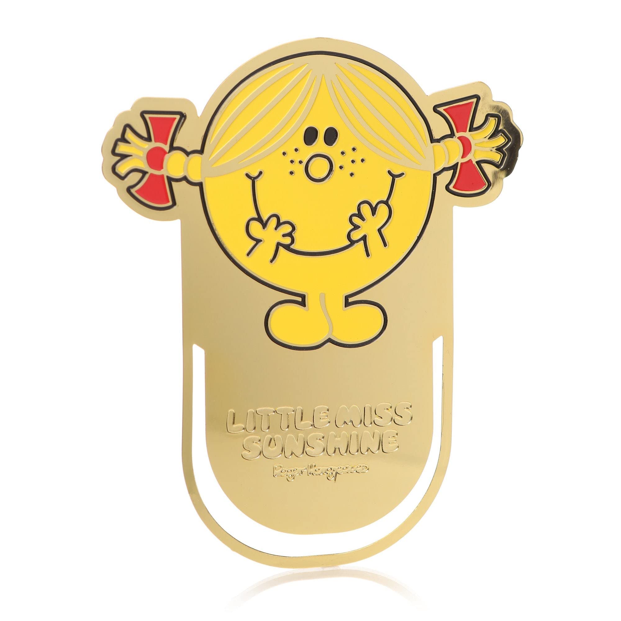 Mr. Men Little Miss Bookmark - Little Miss Sunshine Character Stationery - Fun & Colorful Bookmark for Kids, Students & Book Lovers - Perfect for Reading, Gifts & School Supplies