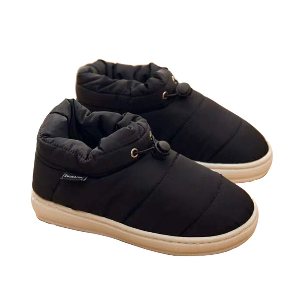 Women's Memory Foam Bootie Slippers - Warm Fuzzy Indoor/Outdoor House Shoes for Winter Comfort - Perfect for Lounging, Home Office & Cold Weather Wear