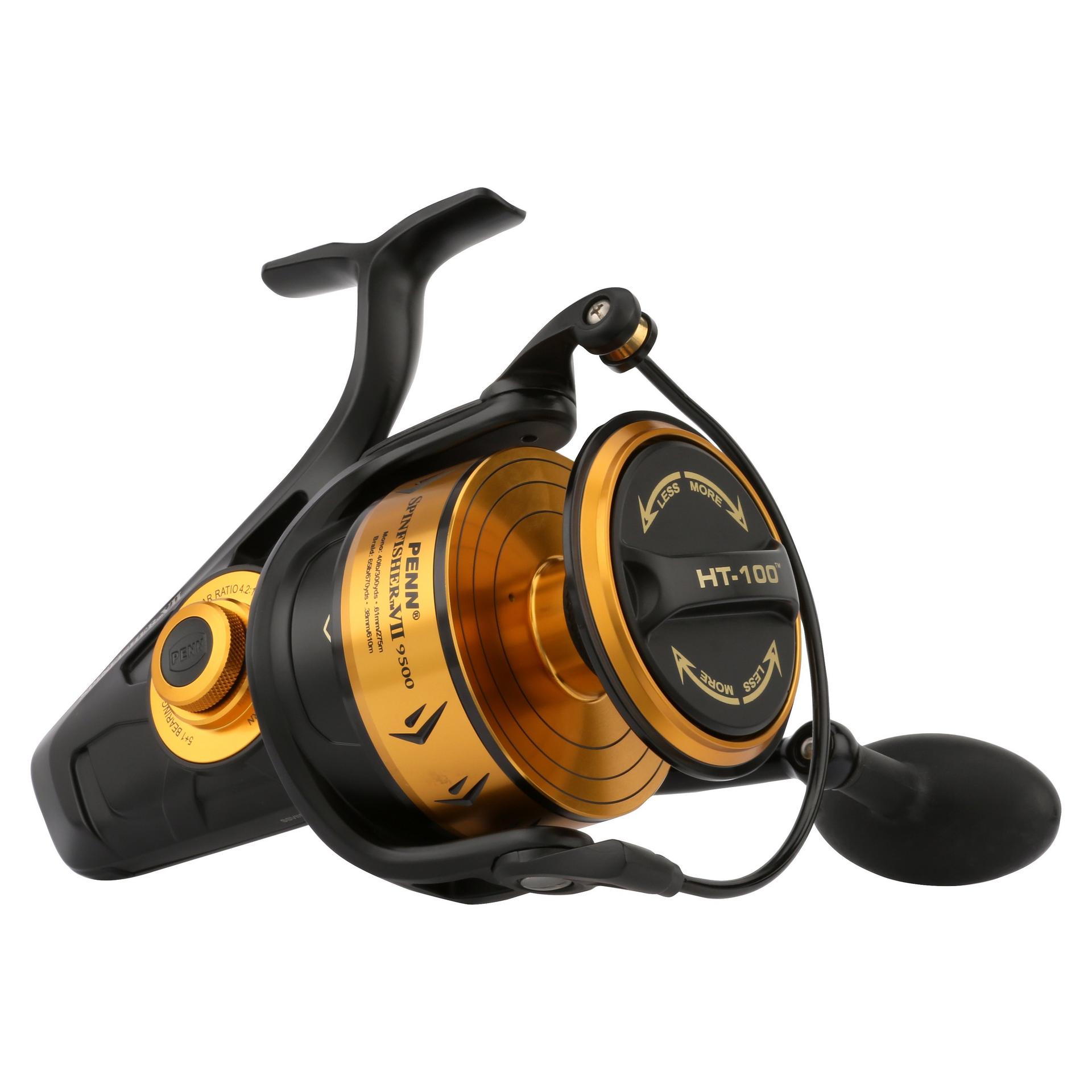 Penn Spinfisher VII Spinning Fishing Reel - Saltwater & Freshwater, 7+1 Shielded Bearings, Waterproof - Perfect for Surf, Pier, and Offshore Fishing