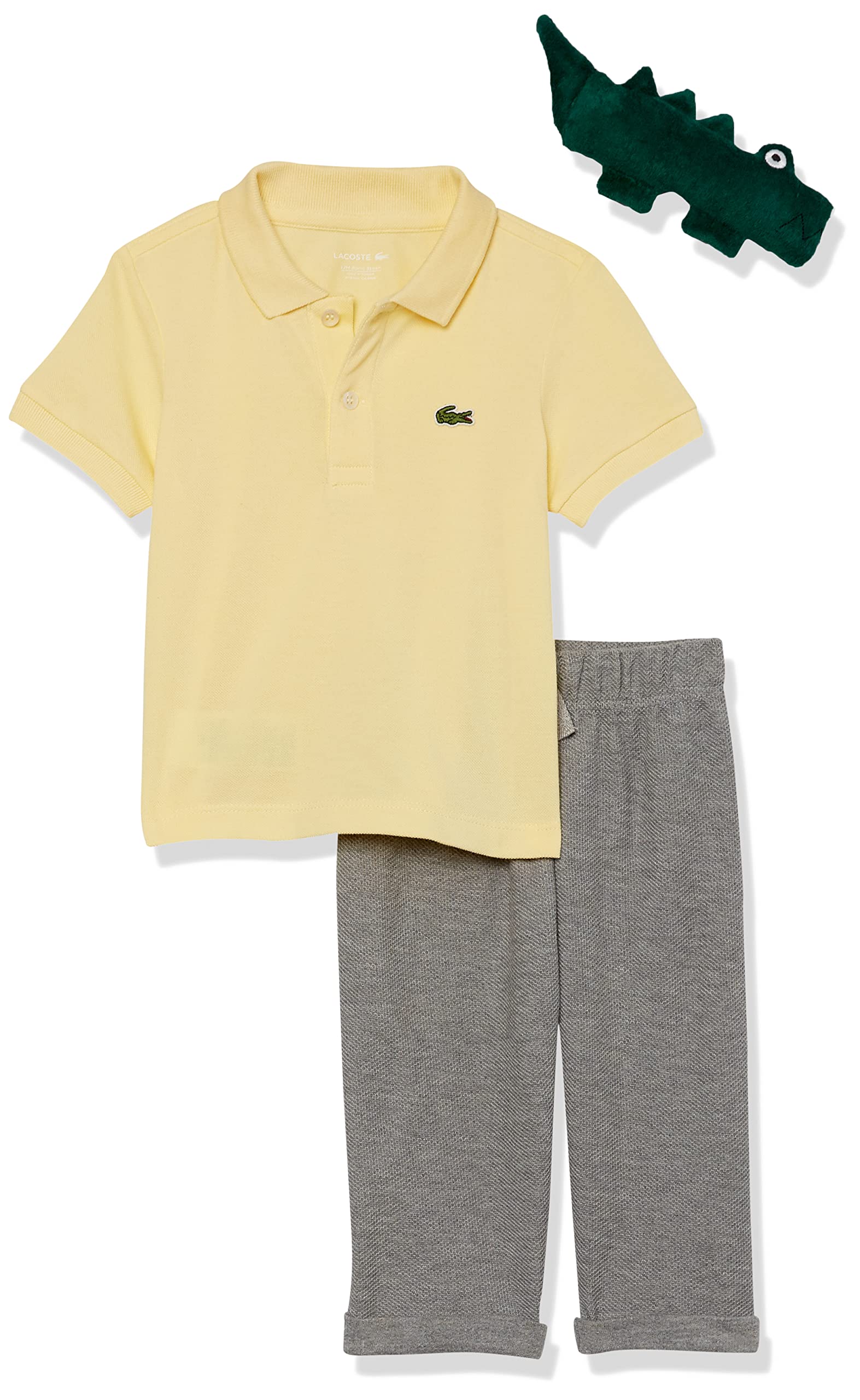 Lacoste Baby Boy's Polo Shirt & Shorts Set - Classic Cotton Outfit for Newborns & Toddlers - Perfect for Playdates, Parties & Family Photos